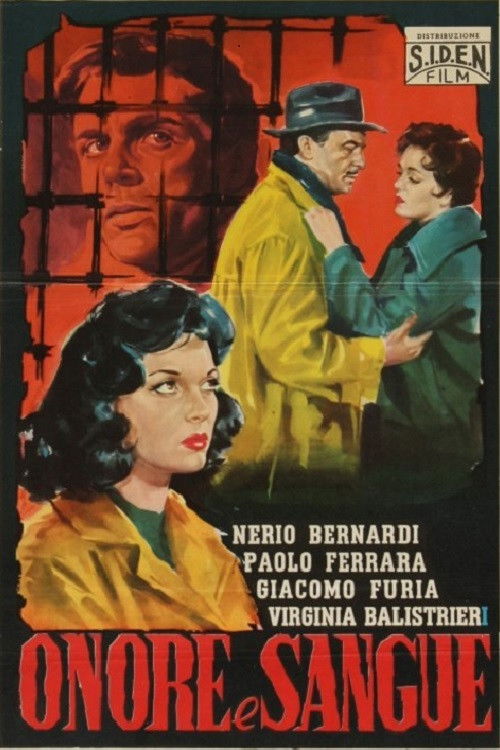 Onore e sangue (1957) poster