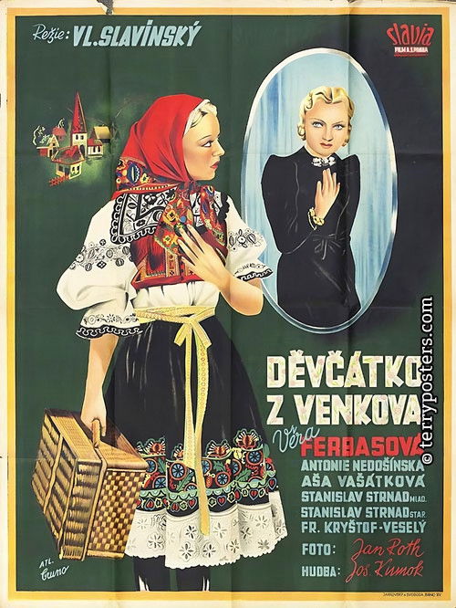 Děvčátko z venkova (1937) poster