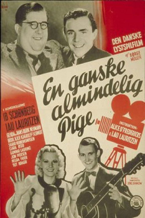 En ganske almindelig pige (1940) poster