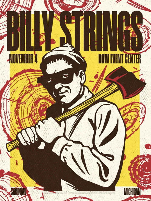 Billy Strings | 2022.11.04 — Dow Event Center - Saginaw, MI (2022) poster