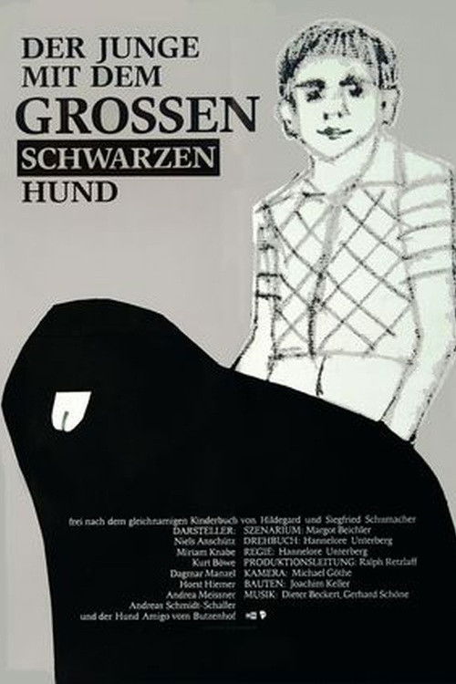 The Boy with the Big Black Dog (1986) poster