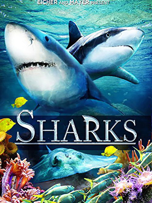 Sharks (in 3D) (2012) poster