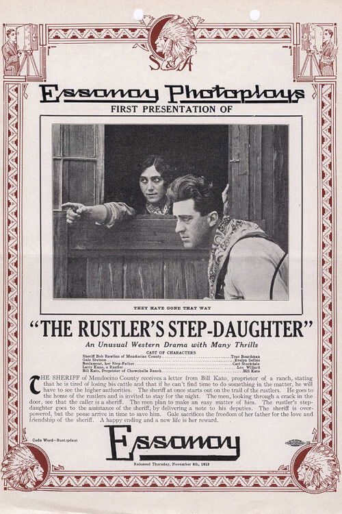 The Rustler's Step-Daughter (1913) poster