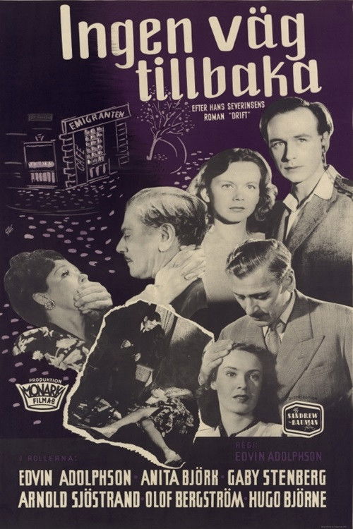 Ingen väg tillbaka (1947) poster