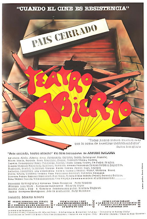 País cerrado, teatro abierto (1990) poster