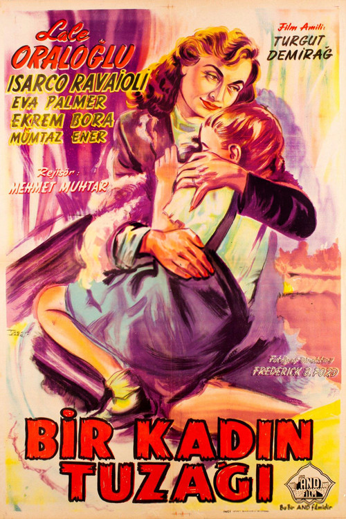 Bir Kadın Tuzağı (1958) poster