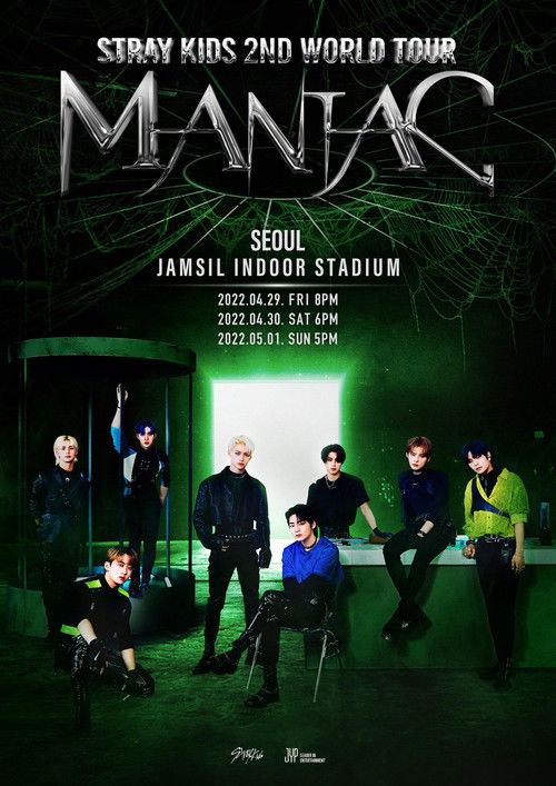 STRAY KIDS 2ND WORLD TOUR "MANIAC" in SEOUL (2023) poster