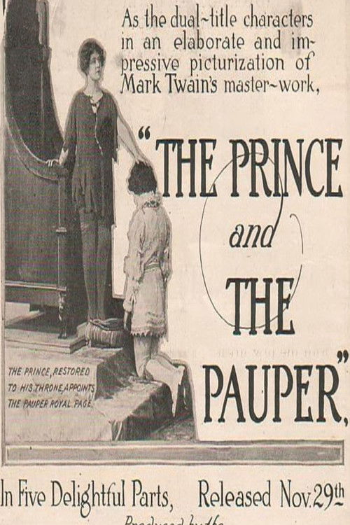 The Prince and the Pauper (1915) poster