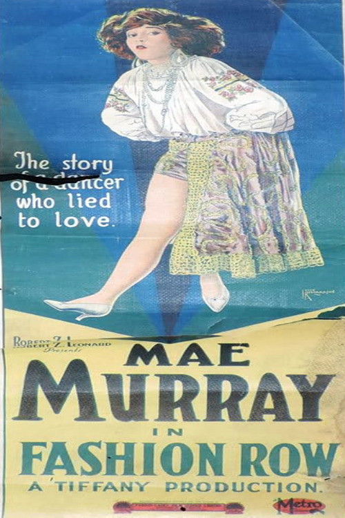 Fashion Row (1923) poster