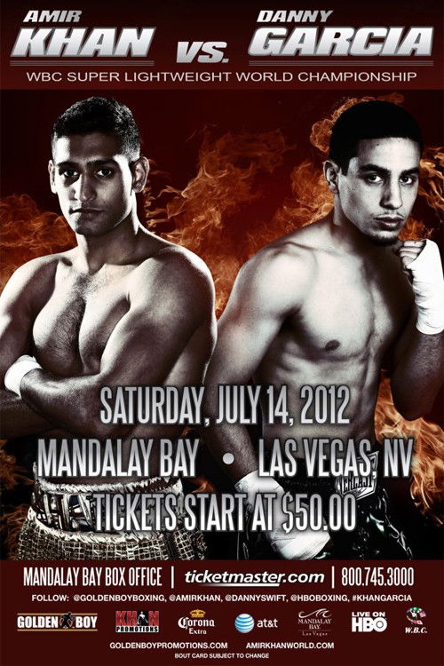 Amir Khan vs. Danny Garcia (2012) poster