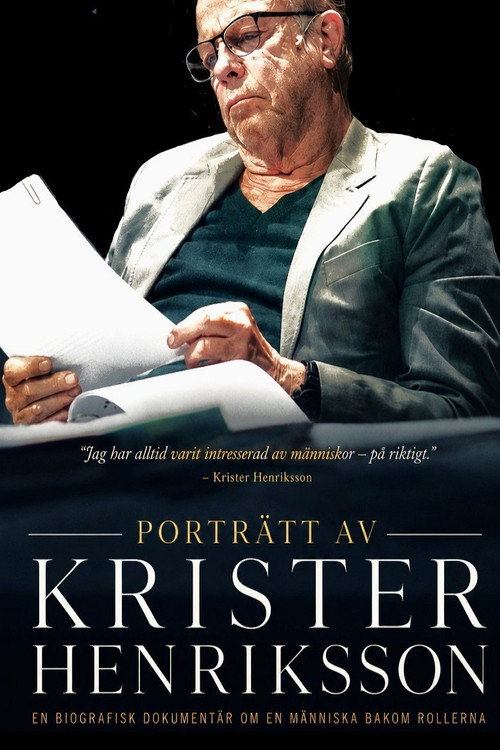 Porträtt av Krister Henriksson (2019) poster