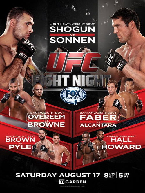 UFC Fight Night 26: Shogun vs. Sonnen (2013) poster