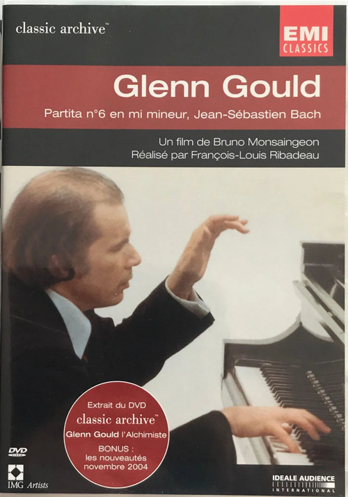 Glenn Gould - Partita no. 6 in E minor, J.S. Bach (2004) poster