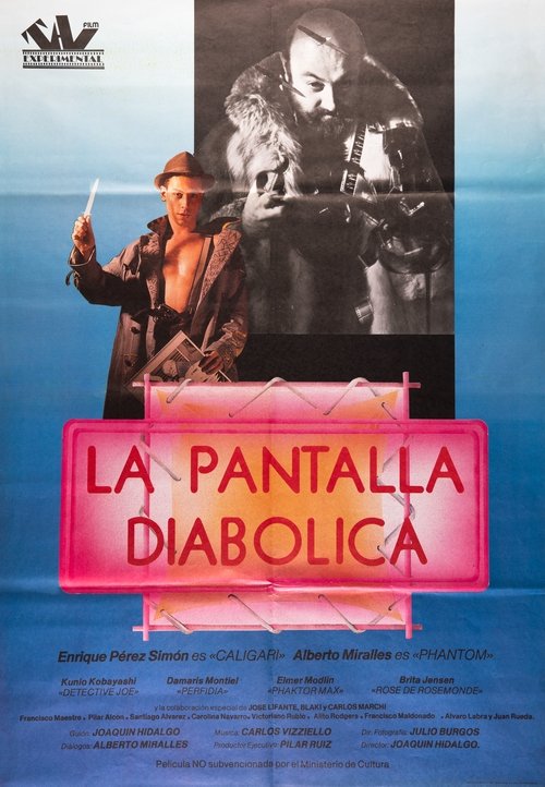 La pantalla diabólica (1985) poster