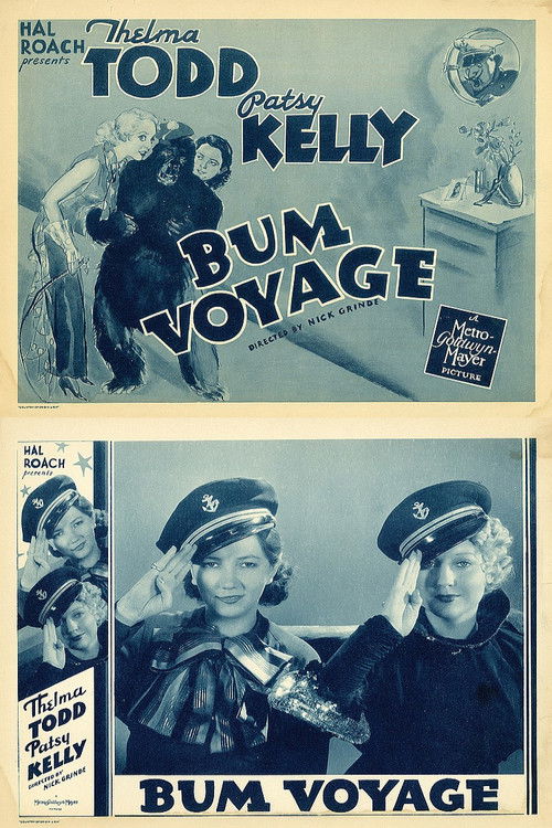 Bum Voyage (1934) poster