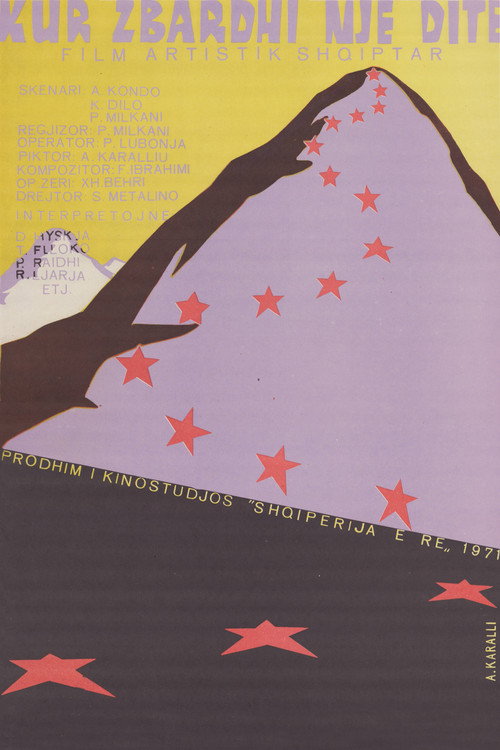 Kur zbardhi një ditë (1971) poster