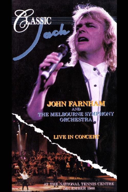 John Farnham and the Melbourne Symphony Orchestra: Classic Jack Live! (1989) poster