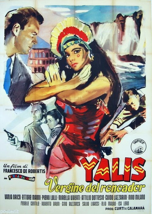 Yalis, la vergine del Roncador (1955) poster