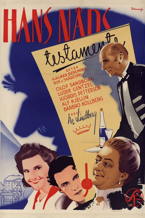 Hans Nåds testamente (1940) poster