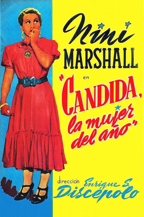 Cándida, la mujer del año (1943) poster