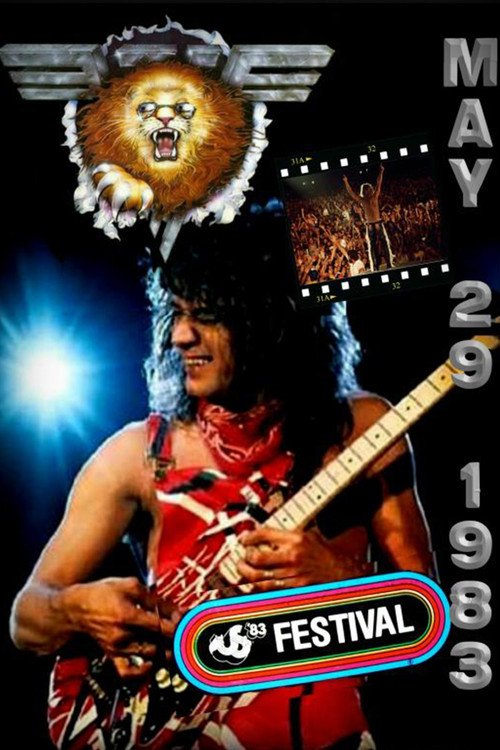 Van Halen Live at US Festival (1983) poster