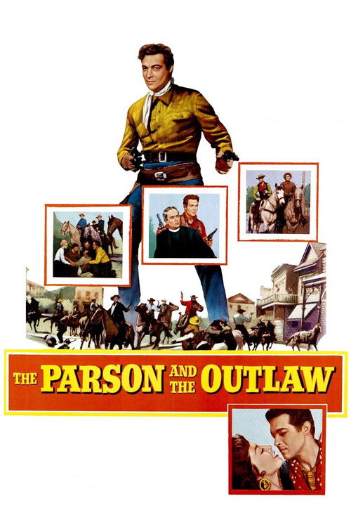 The Parson and the Outlaw (1957) poster