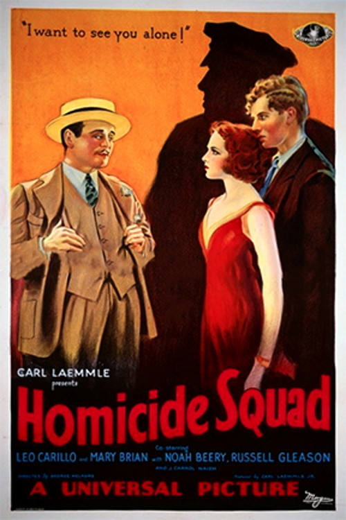 Homicide Squad (1931) poster