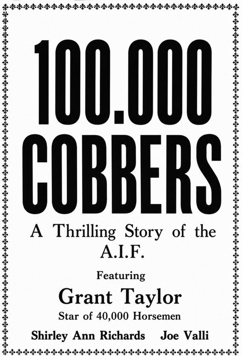 100,000 Cobbers (1942) poster