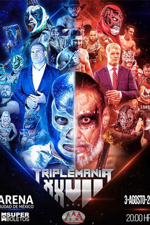 AAA Triplemania XXVII (2019) poster