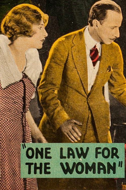 One Law for the Woman (1924) poster