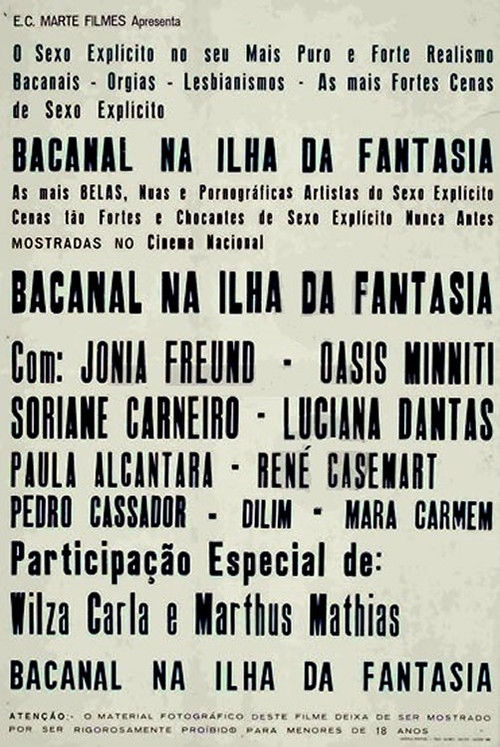 Bacanal na Ilha da Fantasia (1984) poster