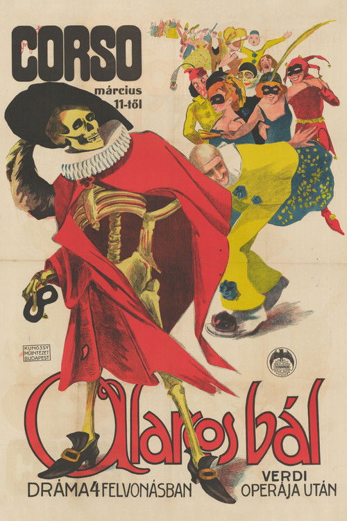 Álarcosbál (1918) poster