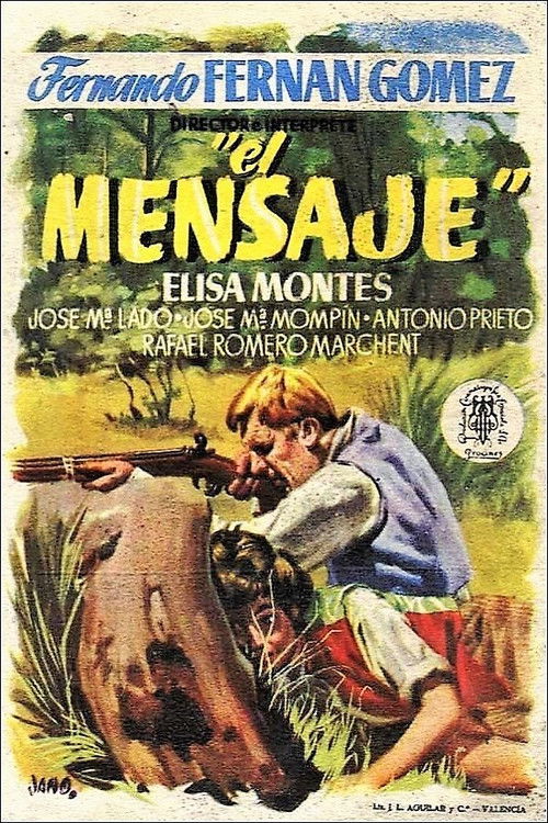 El mensaje (1954) poster