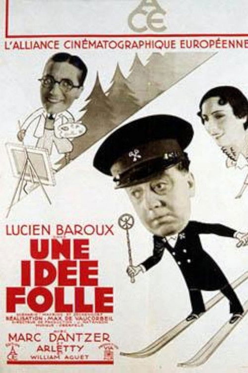 Une idée folle (1933) poster