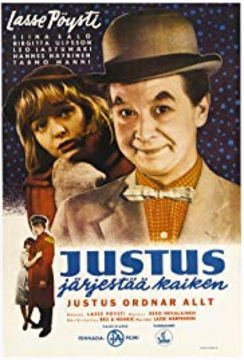 Justus järjestää kaiken (1960) poster
