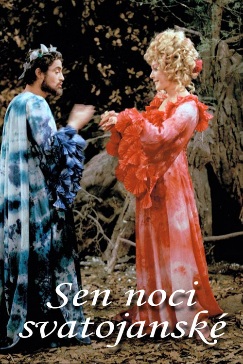 Sen noci svatojánské (1974) poster