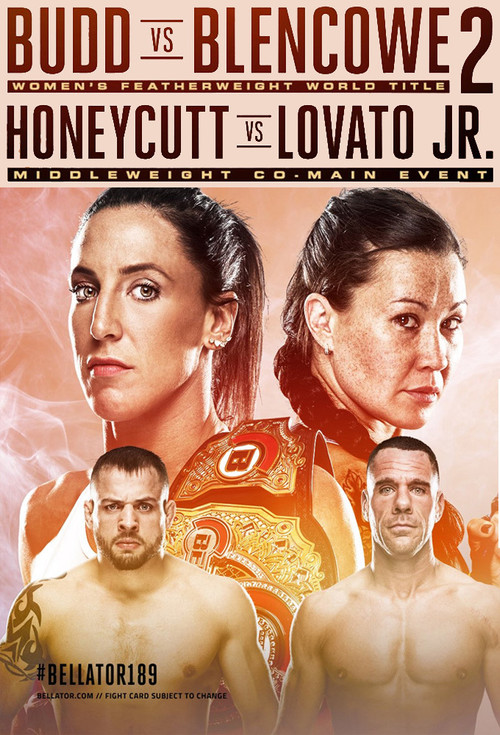 Bellator 189: Budd vs. Blencowe 2 (2017) poster