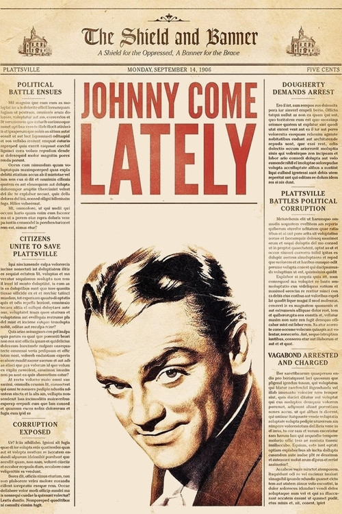 Johnny Come Lately (1943) poster