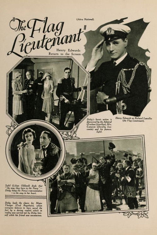 The Flag Lieutenant (1927) poster