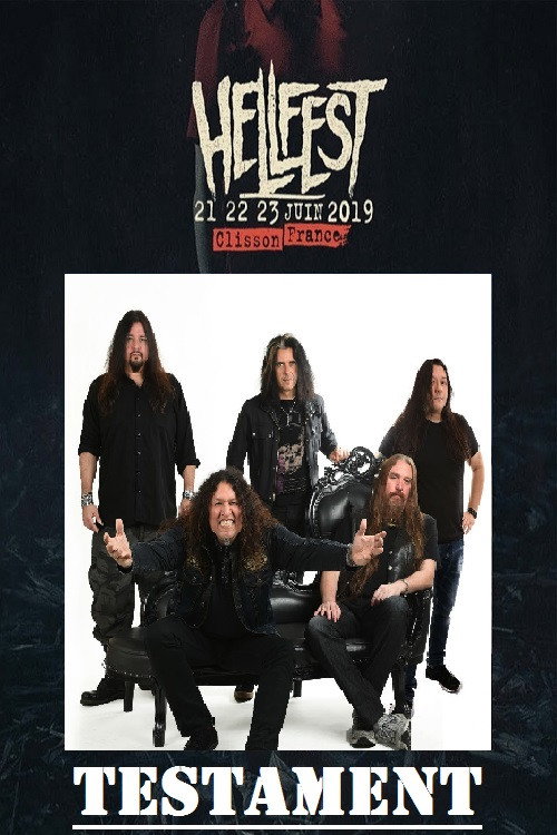Testament au Hellfest (2019) poster