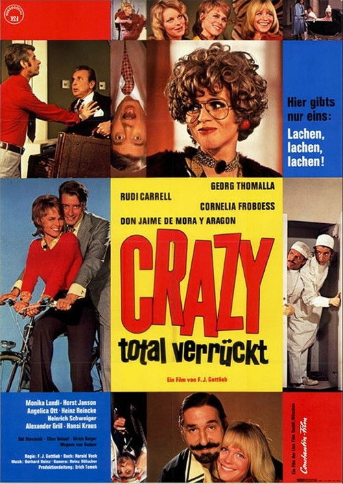 Crazy - Total verrückt (1973) poster