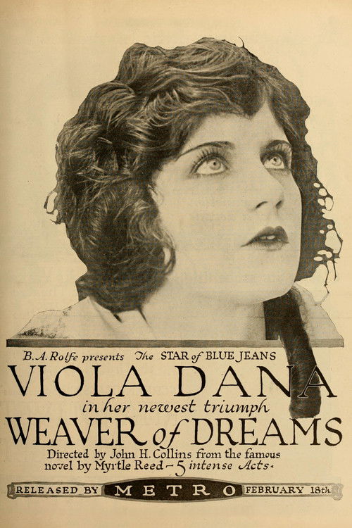 A Weaver of Dreams (1918) poster