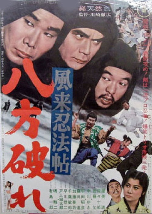 風来忍法帖　八方破れ (1968) poster