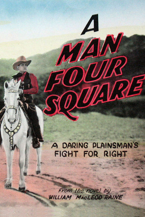 A Man Four-Square (1926) poster