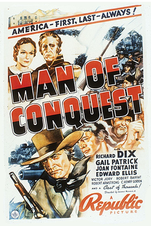 Man of Conquest (1939) poster