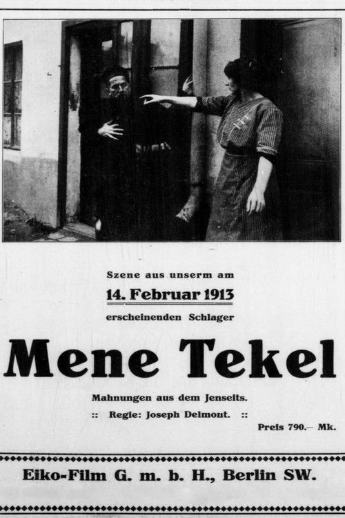 Mene Tekel (1913) poster