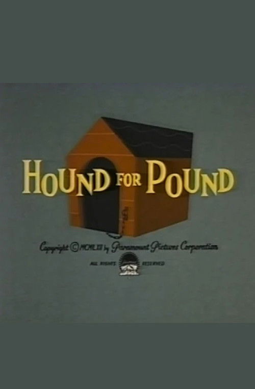 Hound for Pound (1963) poster