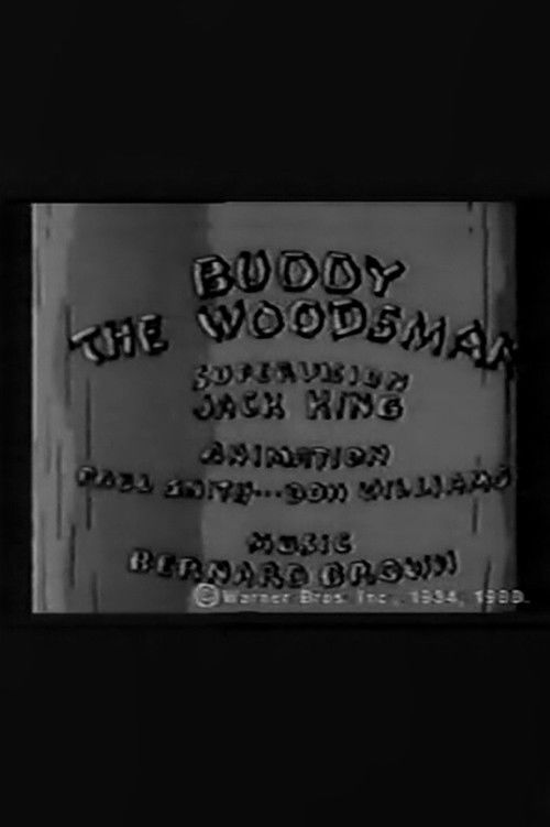 Buddy the Woodsman (1934) poster
