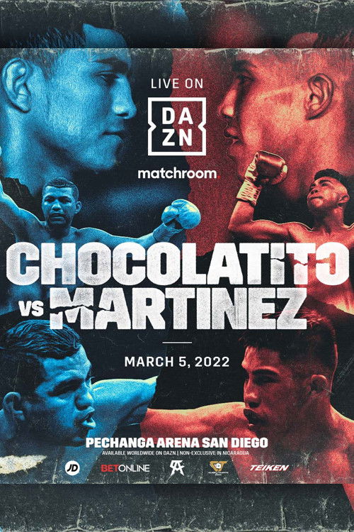 Roman 'Chocolatito' Gonzalez vs. Julio Cesar Martinez (2022) poster
