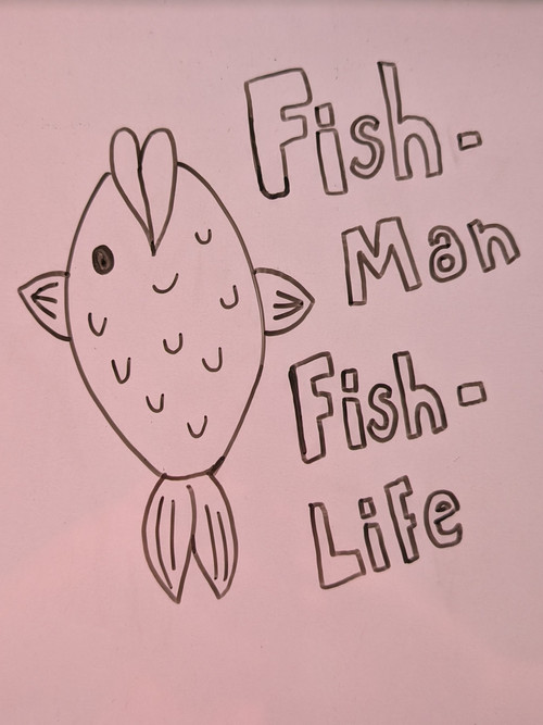 Fish-Man Fish-Life poster